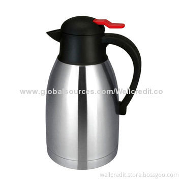 Double-wall Stainless Steel Vacuum Coffee Pot